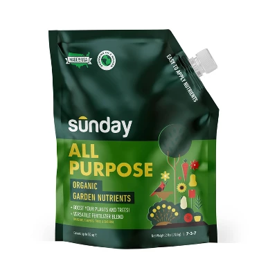 Sunday 2lb All Purpose Fertilizer 1 Sunday 2lb All Purpose Fertilizer