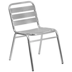 Emma And Oliver 4 Pack Commercial Aluminum Indoor-Outdoor Restaurant Stack Chair - Triple Slat Back 19 Emma And Oliver 4 Pack Commercial Aluminum Indoor-Outdoor Restaurant Stack Chair - Triple Slat Back -Deals Patio Elegance Store GUEST 33df310c 9fed 4204 91c9 0456aeaec418