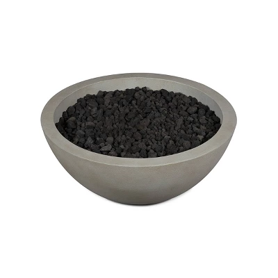 Caro Medium Natural Gas Fire Bowl Shade - Jensen Co. 1 Caro Medium Natural Gas Fire Bowl Shade - Jensen Co.