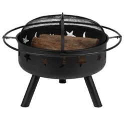 Flash Furniture 29" Round Wood Burning Firepit With Mesh Spark Screen -Deals Patio Elegance Store GUEST 35fa8da9 5a2e 44c6 a09a 0e47d4e8fbe4