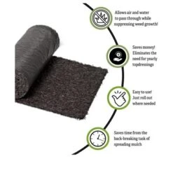 Gardener's Supply Company Recycled Rubber Walkway | Natural Looking Permanent Mulch Pathway Solution And Plants Vegetables & Flower Garden Barrier | 5 Gardener's Supply Company Recycled Rubber Walkway | Natural Looking Permanent Mulch Pathway Solution And Plants Vegetables & Flower Garden Barrier | -Deals Patio Elegance Store GUEST 39b7ae83 9a34 41a1 98ac f4bfce40af8e