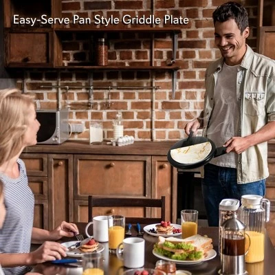 NutriChef Electric Griddle Crepe Maker - Nonstick Pan Cooktop With Automatic Temperature Control & Plug-in Operation For Kitchen & Countertop. 4 NutriChef Electric Griddle Crepe Maker - Nonstick Pan Cooktop With Automatic Temperature Control & Plug-in Operation For Kitchen & Countertop. - Image 4