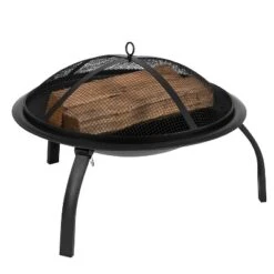 Flash Furniture 22.5" Foldable Wood Burning Firepit With Mesh Spark Screen And Poker -Deals Patio Elegance Store GUEST 3cfadf2f abbd 4208 a00f 7633067ddc3e