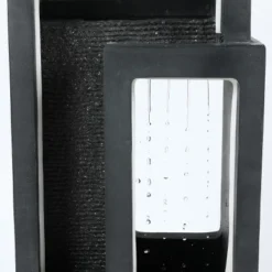 LuxenHome Gray Resin Column Outdoor Fountain With LED Light -Deals Patio Elegance Store GUEST 3d28758a 85fc 4a10 bba6 8663986be35e