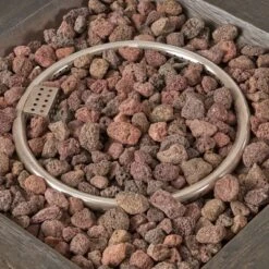 Bedrock 3pc Faux Wicker Chat Set With Fire Pit - Brown/Beige - Christopher Knight Home -Deals Patio Elegance Store GUEST 3e98d3db c52d 414c be79 d8d53b3f9ae2