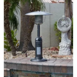 Table Top Patio Heater - Hammered Silver - AZ Patio Heaters
