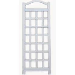 76" Cambridge Vinyl Trellis - White - Dura-Trel