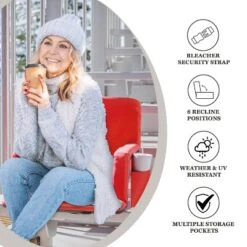 Emma And Oliver Portable Heated Reclining Stadium Chair With Armrests, Heated Padded Back & Heated Seat With Dual Storage Pockets And Backpack Straps 24 Emma And Oliver Portable Heated Reclining Stadium Chair With Armrests, Heated Padded Back & Heated Seat With Dual Storage Pockets And Backpack Straps -Deals Patio Elegance Store GUEST 42811bde b9dc 4d4a 997a 68c843b7eb7a