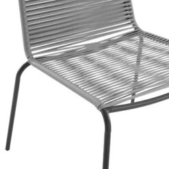 Fenton 4pk Outdoor Wicker Stackable Chairs - Gray - Crosley -Deals Patio Elegance Store GUEST 42a1e45c 2822 4bb0 9ad8 c74caefe6dc0