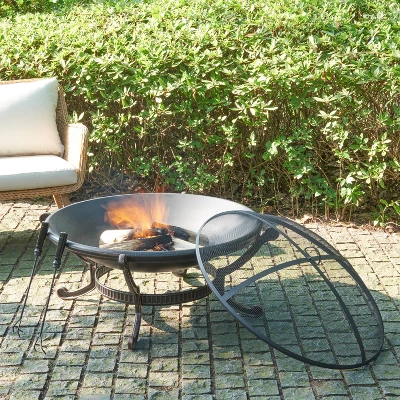 Ashland Firepit - Black - Crosley 10 Ashland Firepit - Black - Crosley - Image 10