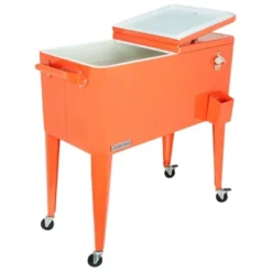 80qt Portable Rolling Patio Cooler - Permasteel 21 80qt Portable Rolling Patio Cooler - Permasteel -Deals Patio Elegance Store GUEST 450faf73 ae71 4949 a469 aa884fafc7fd