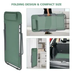 Tangkula 2 PCS Beach Chair Lounger Reclining Folding Chair W/3-Position Adjustable Backrest Blue/Orange/Green 17 Tangkula 2 PCS Beach Chair Lounger Reclining Folding Chair W/3-Position Adjustable Backrest Blue/Orange/Green -Deals Patio Elegance Store GUEST 46ea0809 f134 45cf 864f edd1537686c8