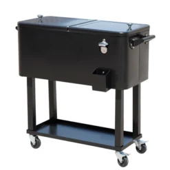 Outsunny 80 QT Rolling Cooling Bins Ice Chest On Wheels Outdoor Stand Up Drink Cooler Cart For Party 14 Outsunny 80 QT Rolling Cooling Bins Ice Chest On Wheels Outdoor Stand Up Drink Cooler Cart For Party -Deals Patio Elegance Store GUEST 47ba7d2a 9d4f 4087 ba5b ba5fdf974372