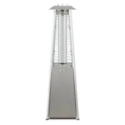 Costway 35'' Portable Tabletop Pyramid Patio Heater Stainless Steel Propane Gas 9500 BTU -Deals Patio Elegance Store GUEST 48afdfd0 aa68 4b5e 873a fa68124dca43