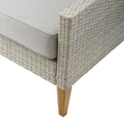 Capella 7pc Outdoor Wicker Sofa Set - Gray - Crosley -Deals Patio Elegance Store GUEST 496d9db3 c562 498d 8986 4c9dc827d738