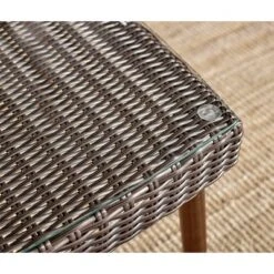 All-Weather Wicker Athens Outdoor Cocktail Table Brown - Alaterre Furniture -Deals Patio Elegance Store GUEST 49907693 a6db 43f9 8324 75b31850594c