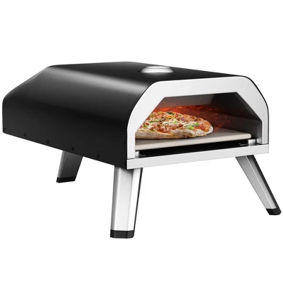 Costway Outdoor Gas Pizza Oven Portable Propane Pizza Stove With Oven Cover Pizza Stone 9 Costway Outdoor Gas Pizza Oven Portable Propane Pizza Stove With Oven Cover Pizza Stone - Image 9