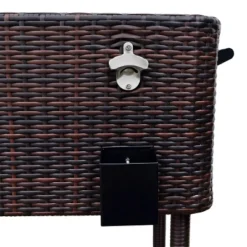 80qt Portable Rolling Patio Cooler Dark Wicker - Permasteel 12 80qt Portable Rolling Patio Cooler Dark Wicker - Permasteel -Deals Patio Elegance Store GUEST 4c63cbfa 3ea5 4a13 a50b 21bb19036662