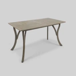 Bennett 7pc Acacia Wood And Wicker Dining Set - Christopher Knight Home -Deals Patio Elegance Store GUEST 4d5daaa5 cb95 4f98 af3e 1d4af6dc5846