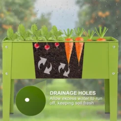 Tangkula Outdoor Elevated Garden Plant Stand Raised Garden Bed With Legs For Indoor And Outdoor Use 25" X13" X 18.0" -Deals Patio Elegance Store GUEST 4ee94c57 65d0 4a56 b14f 332305901a90