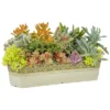 Classic Home And Garden Corinthian Trough Rectangular Resin Indoor Outdoor Planter Boxes
