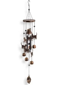 Dawhud Direct 27" H Cats Wind Chimes - Outdoor Decor Gift -Deals Patio Elegance Store GUEST 502cd166 c53f 48a1 901a e782c560da8e