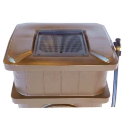 FCMP Outdoor WG4000 45 Gallon Wood Grain Outdoor Home Rain Water Catcher Barrel Flat Back Container With Spigots And Mesh Screen, Brown 9 FCMP Outdoor WG4000 45 Gallon Wood Grain Outdoor Home Rain Water Catcher Barrel Flat Back Container With Spigots And Mesh Screen, Brown -Deals Patio Elegance Store GUEST 51611b22 8927 4cc9 b8c7 807d2d4696b6