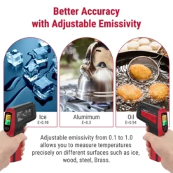 ThermoPro TP450W Dual Laser Temperature Gun For Cooking, Digital Infrared Thermometer For Pizza Oven Grill, Laser Thermometer Gun -Deals Patio Elegance Store GUEST 519b6ee2 4b71 4ada 9b0a 9547b544da54