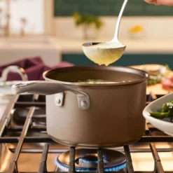 Anolon Ascend 3qt Hard Anodized Nonstick Saucepan With Lid Bronze -Deals Patio Elegance Store GUEST 523e3483 0448 4f96 b726 096811bd3fdc