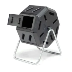 FCMP Outdoor Lawn & Garden 22.5 Gallon Plastic Tumbling Composter Rotating Yard Waste Bin With Aeration Holes, Black 6 FCMP Outdoor Lawn & Garden 22.5 Gallon Plastic Tumbling Composter Rotating Yard Waste Bin With Aeration Holes, Black -Deals Patio Elegance Store GUEST 528a1470 e2a3 4187 8418 1912a18b77f7