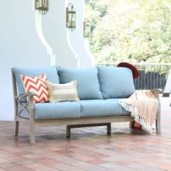 Abbington Teak Patio Sofa With Cushion - Cambridge Casual 12 Abbington Teak Patio Sofa With Cushion - Cambridge Casual -Deals Patio Elegance Store GUEST 52c2e7b4 df43 4ae9 9315 69b0dd6994ee