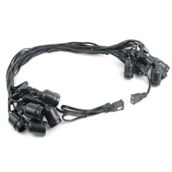 Novelty Lights Edison Outdoor String Lights With 15 Suspended Sockets Black Wire 48 Feet -Deals Patio Elegance Store GUEST 545a8847 3ab8 4e6d b266 2c0ea4e9c448