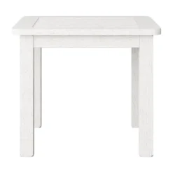 Outdoor Side Table - Whitewash - CorLiving -Deals Patio Elegance Store GUEST 5505d4d7 949b 4a90 b1c3 8a63cb2f73b6