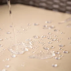 Barton Set Of 2 Outdoor Patio Swivel Bar Stool Armrest With Footrest Rattan Seat Cushion, Brown -Deals Patio Elegance Store GUEST 55cb8937 d4b9 40d3 9a98 95da513f6264