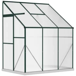 Outsunny Walk-In Garden Greenhouse Aluminum Polycarbonate With Roof Vent For Plants Herbs Vegetables -Deals Patio Elegance Store GUEST 55fde1ee 2712 4119 aa3d 2e74b9bb8860