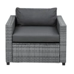 8pc Wicker Patio Conversation Set With Cushions - Gray - GODEER 22 8pc Wicker Patio Conversation Set With Cushions - Gray - GODEER -Deals Patio Elegance Store GUEST 561f4df1 a0ee 4780 9645 4b58efe11651
