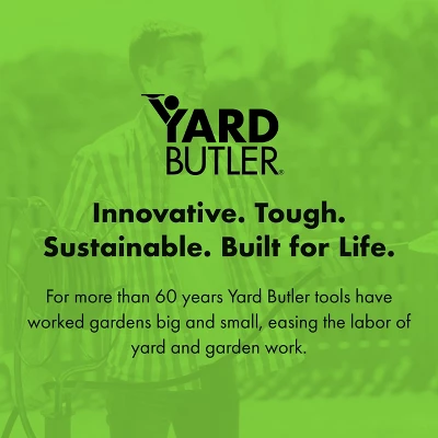 Yard Butler Free Standing Swivel Hose Reel - Water Hose Caddy For Yard Or Garden - Freestanding Metal Outdoor Water Pipe Stand 6 Yard Butler Free Standing Swivel Hose Reel - Water Hose Caddy For Yard Or Garden - Freestanding Metal Outdoor Water Pipe Stand - Image 6