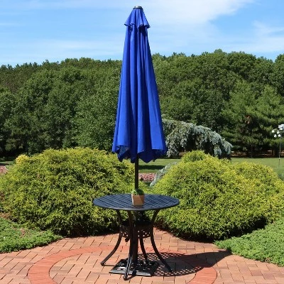 Sunnydaze Decor Sunnydaze Outdoor Aluminum Inside Out Patio Umbrella With Push Button Tilt And Crank - 9' 1 Sunnydaze Decor Sunnydaze Outdoor Aluminum Inside Out Patio Umbrella With Push Button Tilt And Crank - 9'