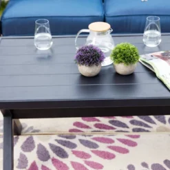 2pc Loveseat & Coffee Table Patio Set - Patio Festival