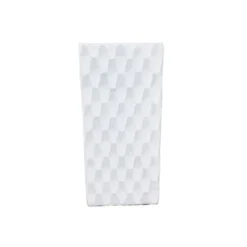 27.6" Square Concrete/Fiberglass Elegant Retro Indoor/Outdoor Planter Pure White - Rosemead Home & Garden, Inc. -Deals Patio Elegance Store GUEST 5a53843a 8227 402d 9cb4 b6a21b0653f2