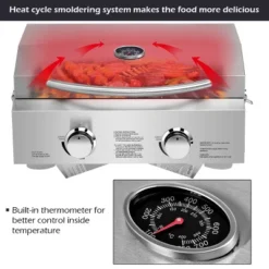 Costway 2 Burner Portable BBQ Table Top Propane Gas Grill Stainless Steel 13 Costway 2 Burner Portable BBQ Table Top Propane Gas Grill Stainless Steel -Deals Patio Elegance Store GUEST 5a55897b 5411 4b6c ab9a b77903409431