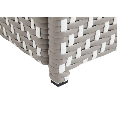 2pc Maksville Contemporary Outdoor Serving Cart & Trash Can - MiBasics 15 2pc Maksville Contemporary Outdoor Serving Cart & Trash Can - MiBasics - Image 15