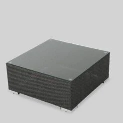 Santa Rosa 8pc Wicker Sectional Seating Set - Gray/Silver - Christopher Knight Home -Deals Patio Elegance Store GUEST 5e766ba8 5173 4c79 89d8 5a5966b82c23