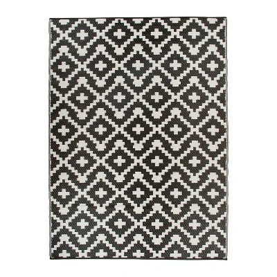 World Rug Gallery Trellis Geometric Reversible Plastic Outdoor Rugs 12 World Rug Gallery Trellis Geometric Reversible Plastic Outdoor Rugs - Image 12