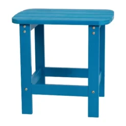 Merrick Lane Poly Resin Indoor/Outdoor All-Weather Adirondack Side Table 36 Merrick Lane Poly Resin Indoor/Outdoor All-Weather Adirondack Side Table -Deals Patio Elegance Store GUEST 60f1ced5 b334 4bc5 956b 3cda14971c3d