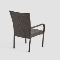 7pc Walker Acacia & Wicker Patio Dining Set Teak - Christopher Knight Home -Deals Patio Elegance Store GUEST 615d3a35 8366 43ee a2fe ae343d8d73f6