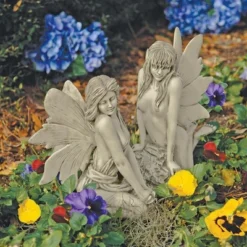 Design Toscano The Enchanted Garden Fairies Sculpture: Colleen -Deals Patio Elegance Store GUEST 6164db60 82d4 4f68 ae9c f0b7c8cd6d18