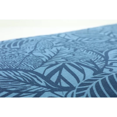 Outdoor/Indoor Tufted Seat Cushions Blue - Pillow Perfect 3 Outdoor/Indoor Tufted Seat Cushions Blue - Pillow Perfect - Image 3