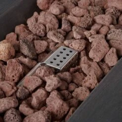 Custer Outdoor Rectangular Fire Pit - Gray - Christopher Knight Home -Deals Patio Elegance Store GUEST 630355ee 4408 4bf6 9631 b1d87c329c84