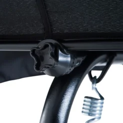 Outsunny 3-Person Porch Swing With Stand, Outdoor Swing For Patio Porch With Adjustable Tilt Canopy & Comfortable Swing Bench-Style Seat, Steel Frame -Deals Patio Elegance Store GUEST 630f81a7 5dc0 4223 b795 fe049bc8dcfa